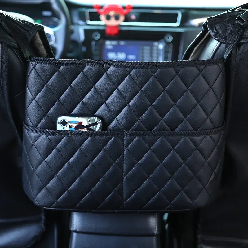 Leather Car Handbag Holder Storage Interior Auto Seat Middle Box Seat Hanger Storage PU Bag Hanging Pocket Handbag
Leather Car Handbag Holder Storage Interior Auto Seat Middle Box Seat Hanger Storage PU Bag Hanging Pocket Handbag