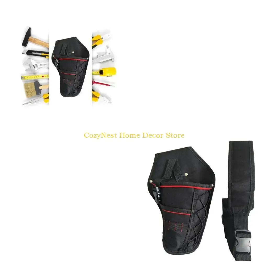 92MF Heavy-Duty Tool Belts Electrician Drill Holder Professional Tool Pouch Bag for Wrench Hammer Screwdriver 600D Material
92MF Heavy-Duty Tool Belts Electrician Drill Holder Professional Tool Pouch Bag for Wrench Hammer Screwdriver 600D Material