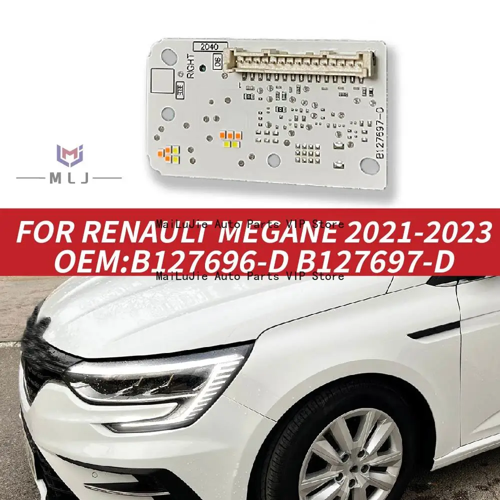 Для Renault Megane 2021 2022 2023: Белый источник света, белые светодиодные модули DRL (ангельские глазки), чипы для дневных ходовых огней, автомобильные аксессуары
Для Renault Megane 2021 2022 2023: Белый источник света, белые светодиодные модули DRL (ангельские глазки), чипы для дневных ходовых огней, автомобильные аксессуары