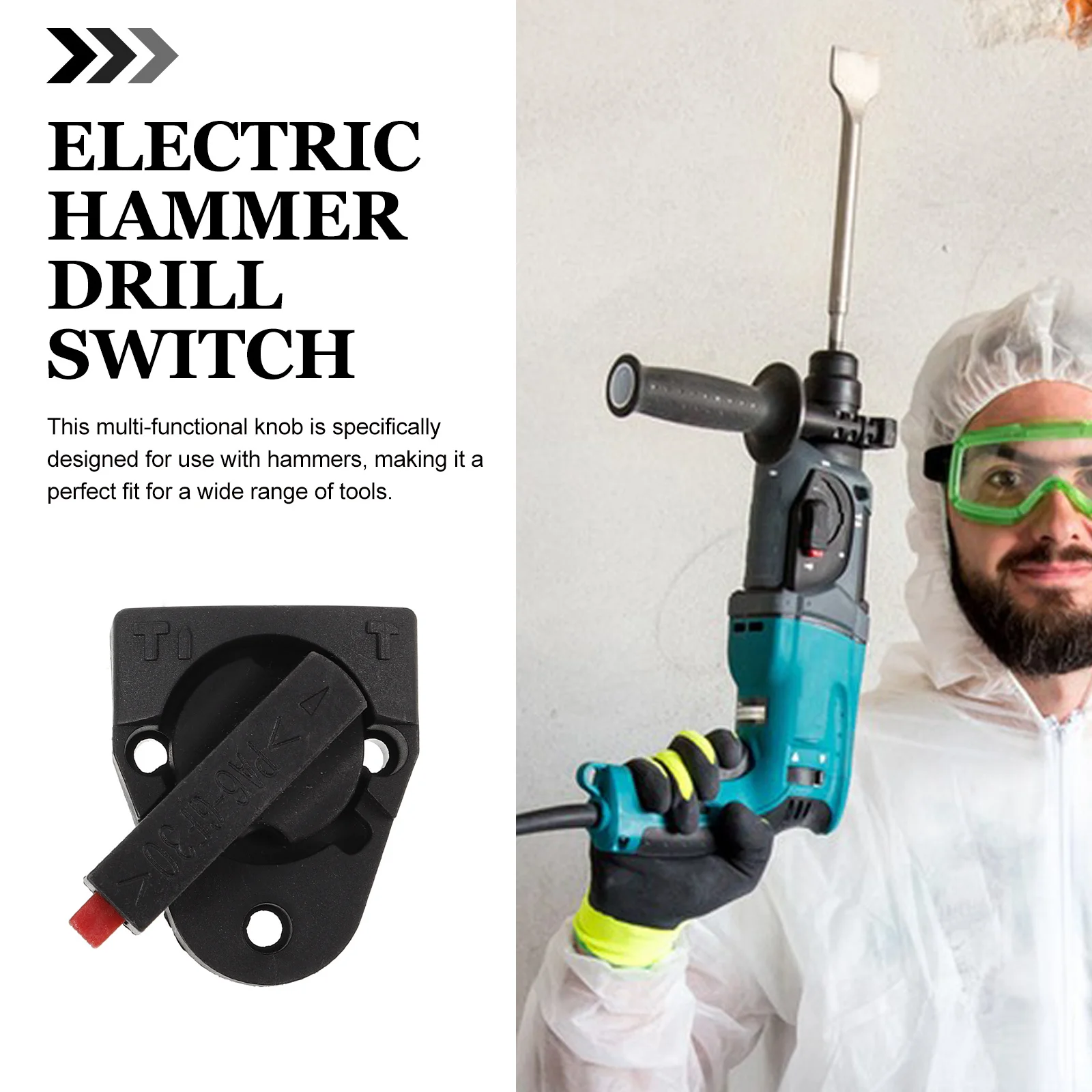 6Pcs Electric Hammer Gear Shift Switch Dual-Use Replacement Part Power Tool Accessories Drill Converter Tool Drill Parts 
6Pcs Electric Hammer Gear Shift Switch Dual-Use Replacement Part Power Tool Accessories Drill Converter Tool Drill Parts