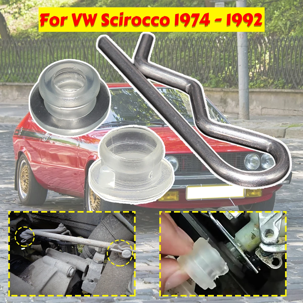 3PC Gear Shift Lever Bushing Linkage bearing Securing Spring Clip MT Gearbox Shifter Rod bush For VW Scirocco 1974 1975- 1992
3PC Gear Shift Lever Bushing Linkage bearing Securing Spring Clip MT Gearbox Shifter Rod bush For VW Scirocco 1974 1975- 1992
