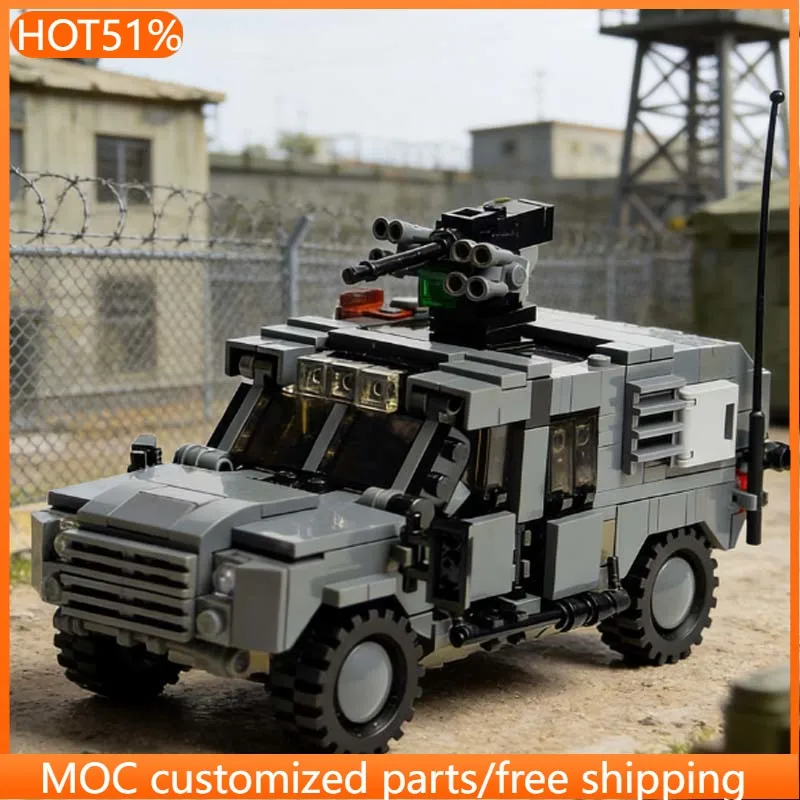 403 детали: Бронированная машина Talon MPV MOC, модульный конструктор, креативный дизайн, простое DIY-устройство, игрушка для мальчиков, рождественский подарок
403 детали: Бронированная машина Talon MPV MOC, модульный конструктор, креативный дизайн, простое DIY-устройство, игрушка для мальчиков, рождественский подарок