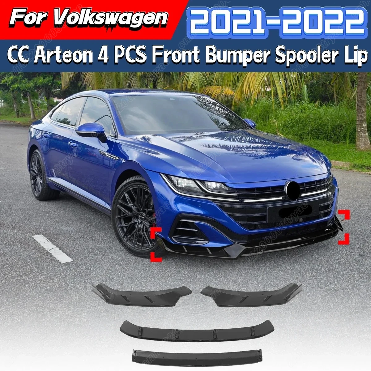 For Volkswagen CC Arteon 2021 2022 Front Bumper Blade Spoiler Underlip Part Flow Lip Protection Plate Body Modification Kit
For Volkswagen CC Arteon 2021 2022 Front Bumper Blade Spoiler Underlip Part Flow Lip Protection Plate Body Modification Kit
