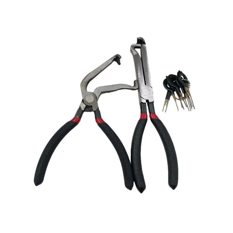 Auto Disconnect Pliers Set - Electrical Connector & Fuel Filter Removal, Essential Manual Tool Spare
Auto Disconnect Pliers Set - Electrical Connector & Fuel Filter Removal, Essential Manual Tool Spare