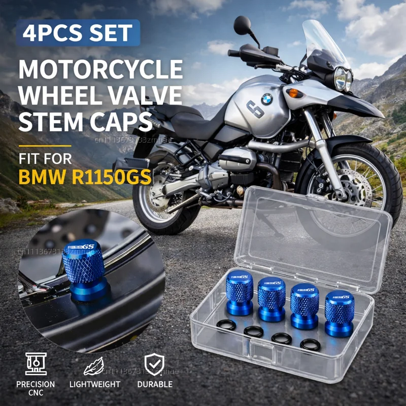 For BMW R1150GS R1150RS R1150RT R1150 GS RS RT Motorcycle Accessories CNC Aluminum Tire Valve Stem Cap Air Port Cover Dustproof
For BMW R1150GS R1150RS R1150RT R1150 GS RS RT Motorcycle Accessories CNC Aluminum Tire Valve Stem Cap Air Port Cover Dustproof