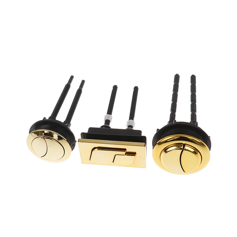 Dual Flush Toilet Tank Gold Colour 48mm/58mm Button Round Shape Toilet Push Buttons Bathroom Accessories
Dual Flush Toilet Tank Gold Colour 48mm/58mm Button Round Shape Toilet Push Buttons Bathroom Accessories
