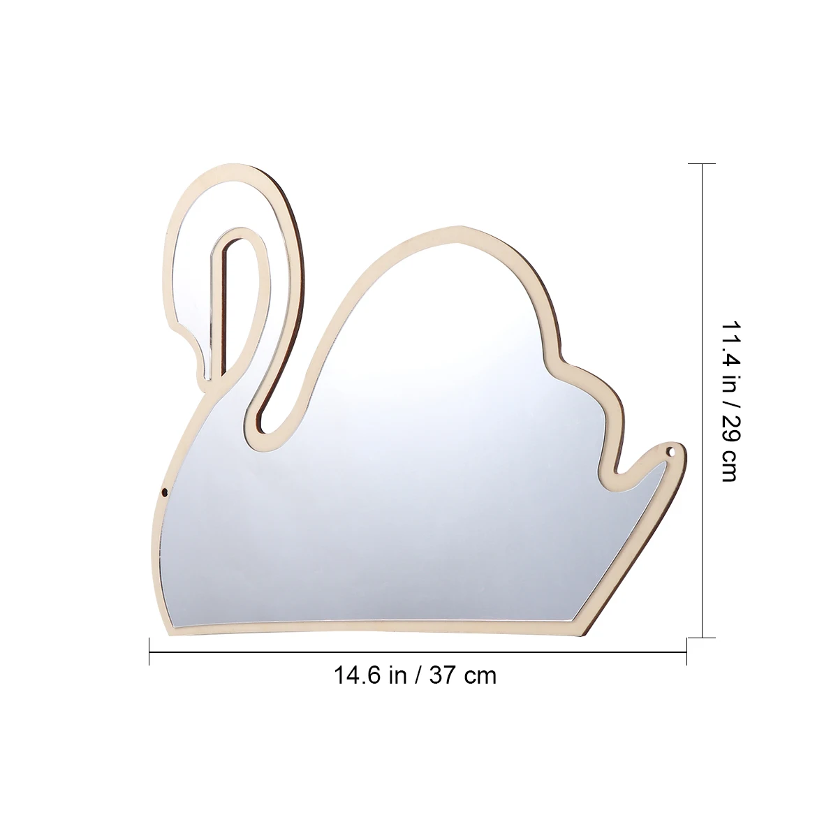 Acrylic Swan Mirror for Kids Safe Shatterproof Wall Decal Nursery Room Decor Clear Real-Look Mirror Sticker for Child Bedroom
Acrylic Swan Mirror for Kids Safe Shatterproof Wall Decal Nursery Room Decor Clear Real-Look Mirror Sticker for Child Bedroom
