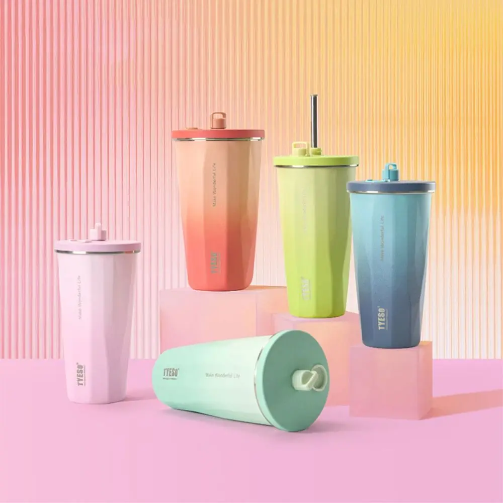 Convenient Stainless Steel Thermal Cup Large Capacity Portable Water Bottle Gradient Coffee Cup Work
Convenient Stainless Steel Thermal Cup Large Capacity Portable Water Bottle Gradient Coffee Cup Work