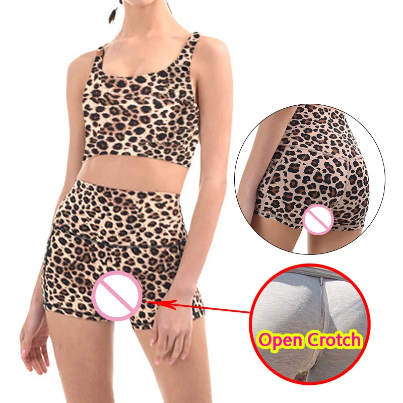 Woman Leopard Open Crotch Pants Mini Sexy Camouflage Skinny Crotchless Leggings Erotic Zippers Sport Panther Open-Seats Shorts
Woman Leopard Open Crotch Pants Mini Sexy Camouflage Skinny Crotchless Leggings Erotic Zippers Sport Panther Open-Seats Shorts