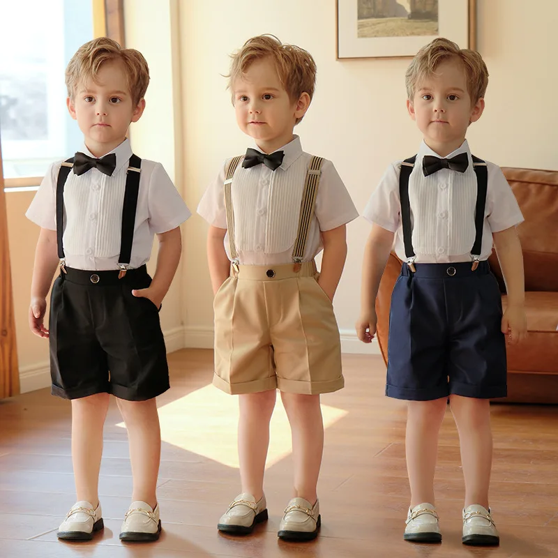 Clothes Boy Child Cost for Kids 10 To 14 Years Elegant Overalls Hosting Performance Outfit Year One 2025 New Summer Collection 
Clothes Boy Child Cost for Kids 10 To 14 Years Elegant Overalls Hosting Performance Outfit Year One 2025 New Summer Collection