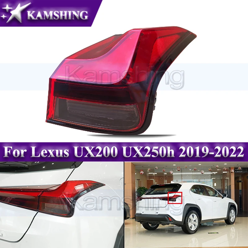 Kamshing Rear Bumper Taillight For Lexus UX200 UX250h 2019-2022 Outer Taillamp Signal Lamp Rear Brake Light Stop Light Tail Lamp
Kamshing Rear Bumper Taillight For Lexus UX200 UX250h 2019-2022 Outer Taillamp Signal Lamp Rear Brake Light Stop Light Tail Lamp