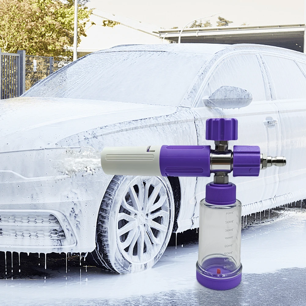 35ml/100ml Pressure Washer Gun Adjustable Car Wash Foam Sprayer Foam Spray Pot for Cleaning Cars SUVs
35ml/100ml Pressure Washer Gun Adjustable Car Wash Foam Sprayer Foam Spray Pot for Cleaning Cars SUVs