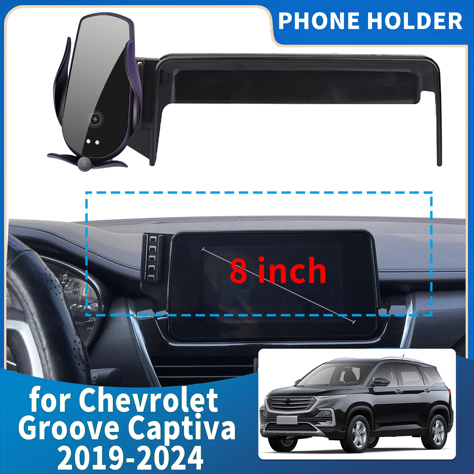 fit for Chevrolet Groove Captiva 2019 2020 2023 2024 Integrated Screen Mount Phone Holder Mount Car accessoires
fit for Chevrolet Groove Captiva 2019 2020 2023 2024 Integrated Screen Mount Phone Holder Mount Car accessoires