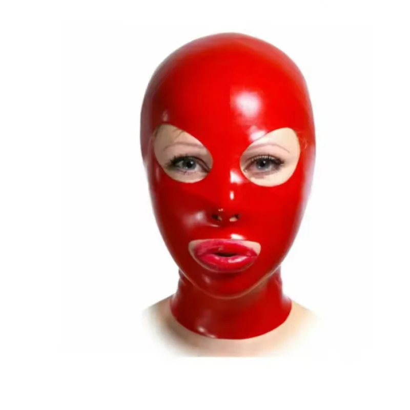 Latex Hood Red Back Zipper Rubber Mask Cosplay Halloween Costumes for Men Women
Latex Hood Red Back Zipper Rubber Mask Cosplay Halloween Costumes for Men Women