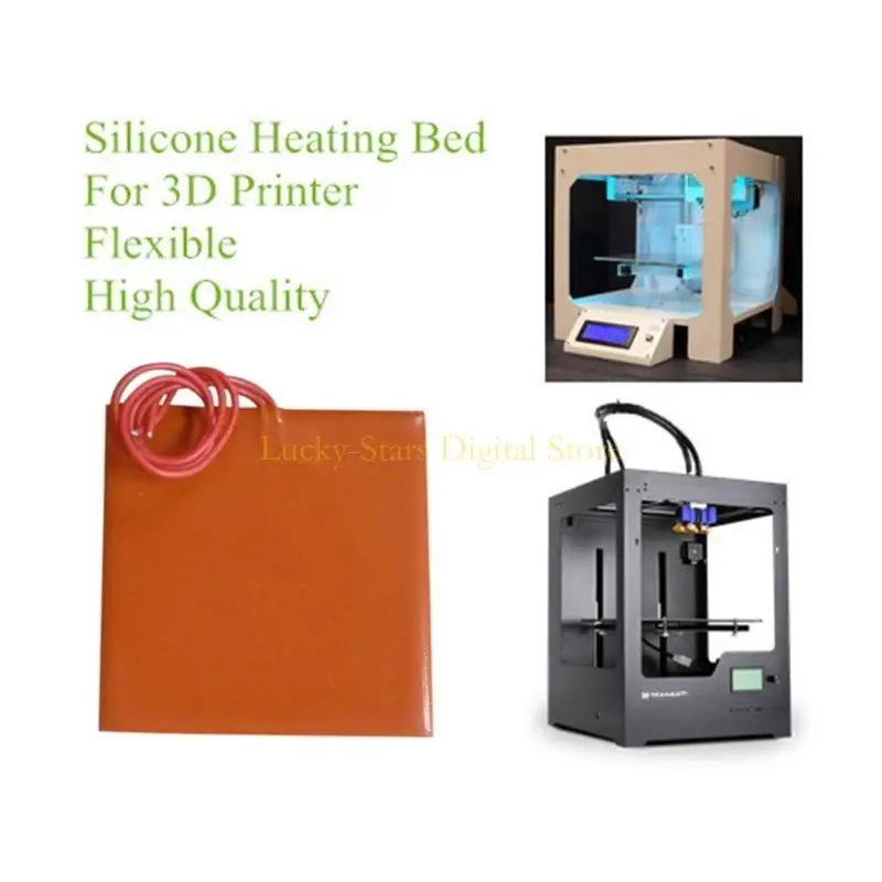 T3EE 80x100mm Universal Silicone Heated Bed 12V 20W Heating Plate Mat Heated Beds 3D Printer Accessories Easy installation
T3EE 80x100mm Universal Silicone Heated Bed 12V 20W Heating Plate Mat Heated Beds 3D Printer Accessories Easy installation