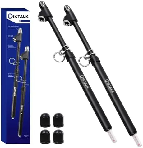 Комплект из 2-х манометров для измерения давления в шинах (10-150 PSI) для грузовиков, автодомов, легковых автомобилей, мотоциклов - 12 дюймов
Комплект из 2-х манометров для измерения давления в шинах (10-150 PSI) для грузовиков, автодомов, легковых автомобилей, мотоциклов - 12 дюймов