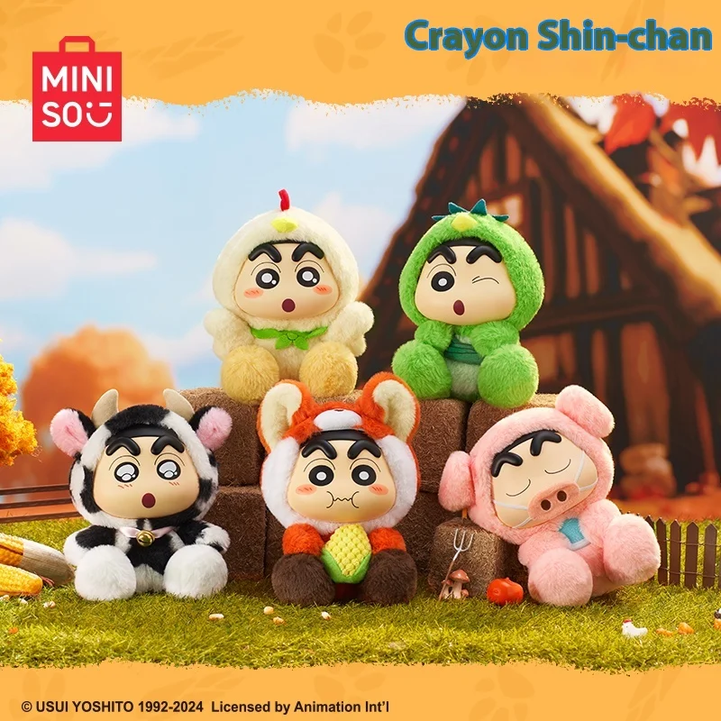 Miniso Miniso Crayon Shin-Chan Vinyl Plush Surprise Blind Box Story Of Seasons Figurine Doll Decorative Item Birthday Gift
Miniso Miniso Crayon Shin-Chan Vinyl Plush Surprise Blind Box Story Of Seasons Figurine Doll Decorative Item Birthday Gift