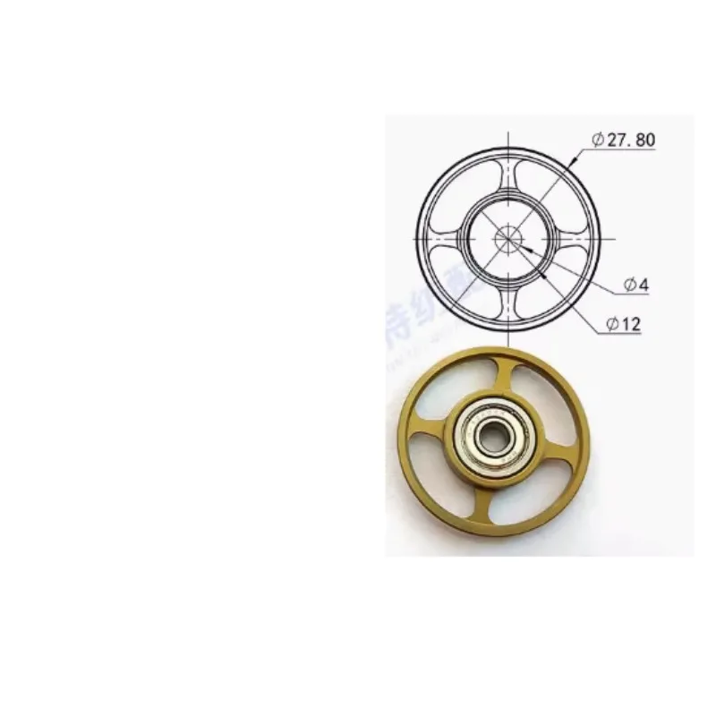 SSM servo precision electronic yarn guide wheel, steel wire reversing wheel, guide wheel, textile spinning machine accessories
SSM servo precision electronic yarn guide wheel, steel wire reversing wheel, guide wheel, textile spinning machine accessories