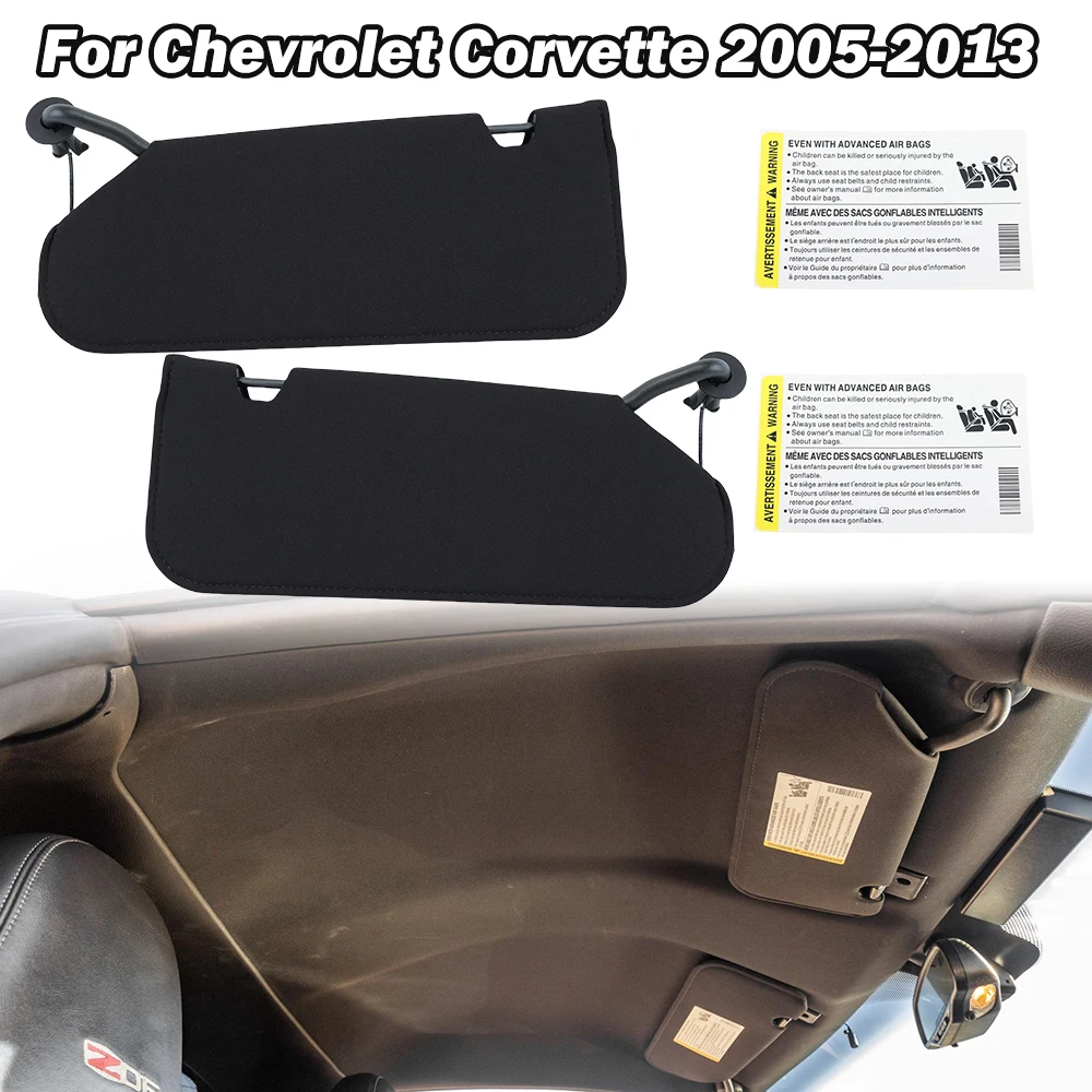 Sunvisor for Chevrolet Corvette 2005-2013 ABS Replacement Black 23142245 15923882 Sun Visor sunshade With lamp Cars Accessories
Sunvisor for Chevrolet Corvette 2005-2013 ABS Replacement Black 23142245 15923882 Sun Visor sunshade With lamp Cars Accessories