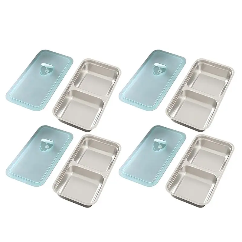 YLS-Reusables With Lids, Grab And Go Snack Containers Stainless Steel Double Compartment For Takeout Outdoor
YLS-Reusables With Lids, Grab And Go Snack Containers Stainless Steel Double Compartment For Takeout Outdoor