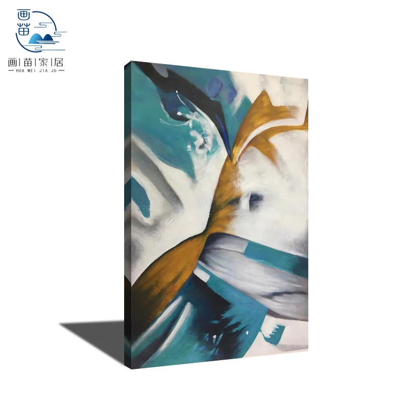 Hot Sale Handmade Oil Painting Canvas Abstract Blue Gold Large Abstract Artwork Wall Painting
Hot Sale Handmade Oil Painting Canvas Abstract Blue Gold Large Abstract Artwork Wall Painting