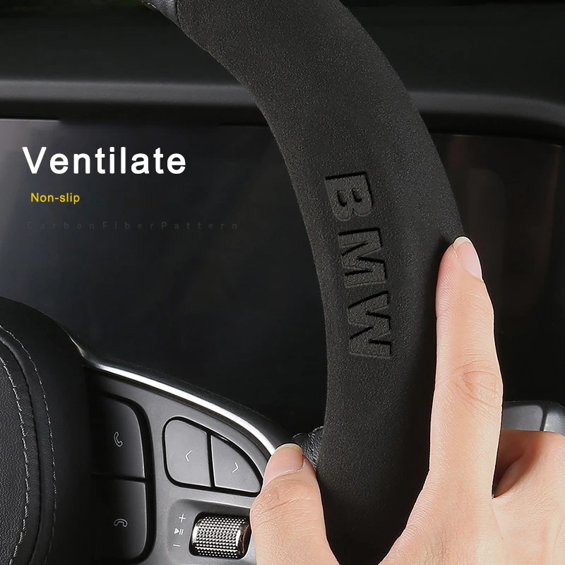 Carbon Fiber Leather Steering Wheel Protector38cm Car Cover Styling Accessories for BMW M X3 X5 X6 G20 G30 E39 E46 E90 E92 F10
Carbon Fiber Leather Steering Wheel Protector38cm Car Cover Styling Accessories for BMW M X3 X5 X6 G20 G30 E39 E46 E90 E92 F10