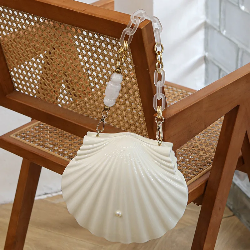 2025 Large Elegant Shell Bag Women Fashion Handbags Chain Cute Crossbody Bags Female Designer Evening Clutch Bag
2025 Large Elegant Shell Bag Women Fashion Handbags Chain Cute Crossbody Bags Female Designer Evening Clutch Bag