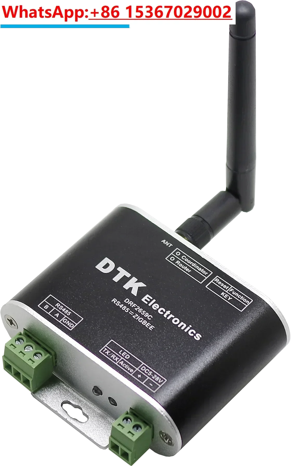 Беспроводной модуль RS485 — ZigBee, передача (1,6 км | Чип Cc2630 | Super CC2530) Drf2659c
Беспроводной модуль RS485 — ZigBee, передача (1,6 км | Чип Cc2630 | Super CC2530) Drf2659c