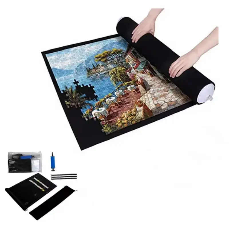 Puzzles Pad Jigsaw Roll Felt Mat Playmat Puzzles Blanket For Up To 1500 Pcs Puzzle Accessories New Portable Mat (Only Mat)
Puzzles Pad Jigsaw Roll Felt Mat Playmat Puzzles Blanket For Up To 1500 Pcs Puzzle Accessories New Portable Mat (Only Mat)