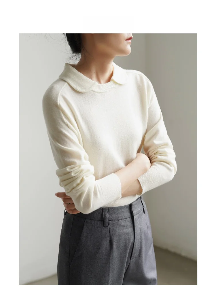 Винтажный шерстяной вязаный свитер LIMONN с воротником-стойкой и длинными рукавами для женщин, осенне-зимний, универсальный, в стиле кэжуал
Винтажный шерстяной вязаный свитер LIMONN с воротником-стойкой и длинными рукавами для женщин, осенне-зимний, универсальный, в стиле кэжуал