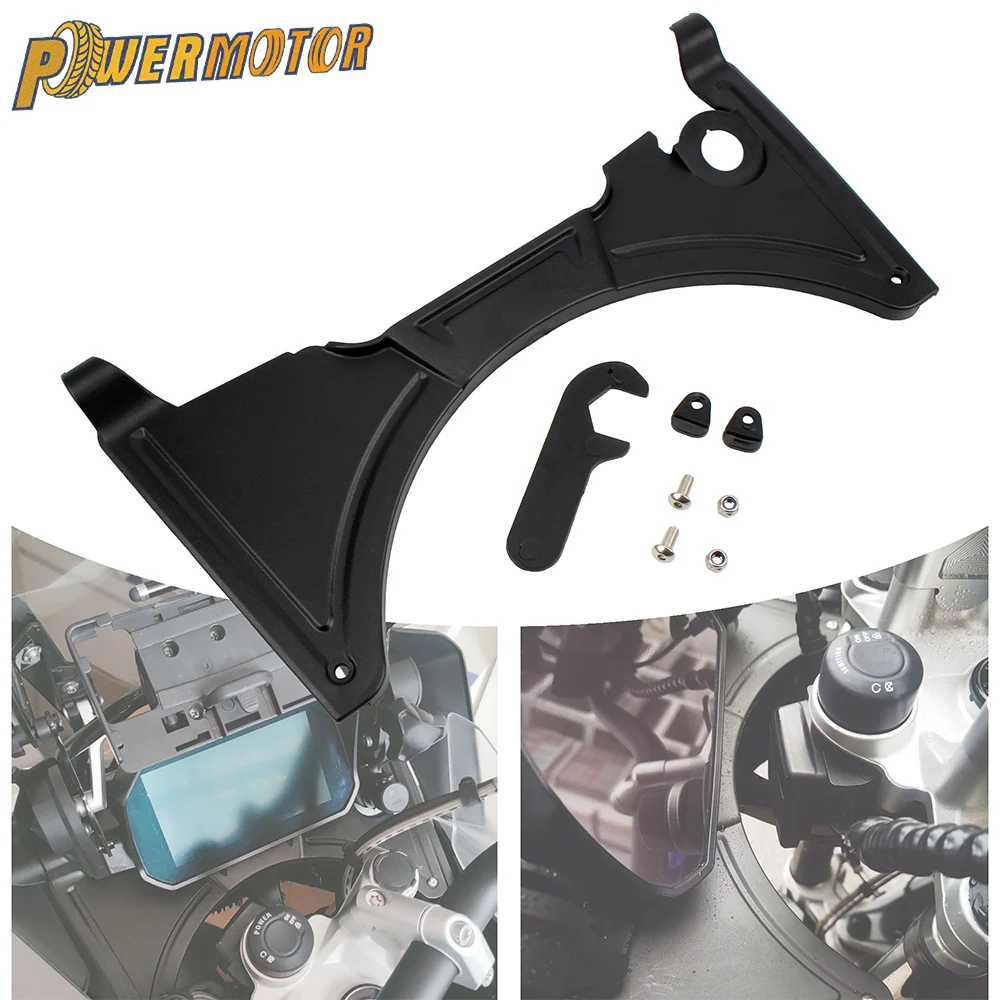 Motorcycle Universal Cockpit Fairing Fork shield Updraft Deflector For BMW Adventure R1200GS R1250GS Modification Accessories
Motorcycle Universal Cockpit Fairing Fork shield Updraft Deflector For BMW Adventure R1200GS R1250GS Modification Accessories 