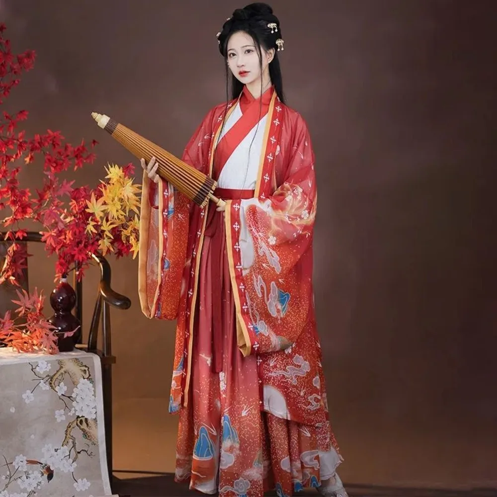 Original Women's Hanfu | Jin Dynasty Cross-Collar Waist-High Ruqun | Wei-Jin Style Ethereal Fairy Outfit Ancient Chinese Costume
Original Women's Hanfu | Jin Dynasty Cross-Collar Waist-High Ruqun | Wei-Jin Style Ethereal Fairy Outfit Ancient Chinese Costume