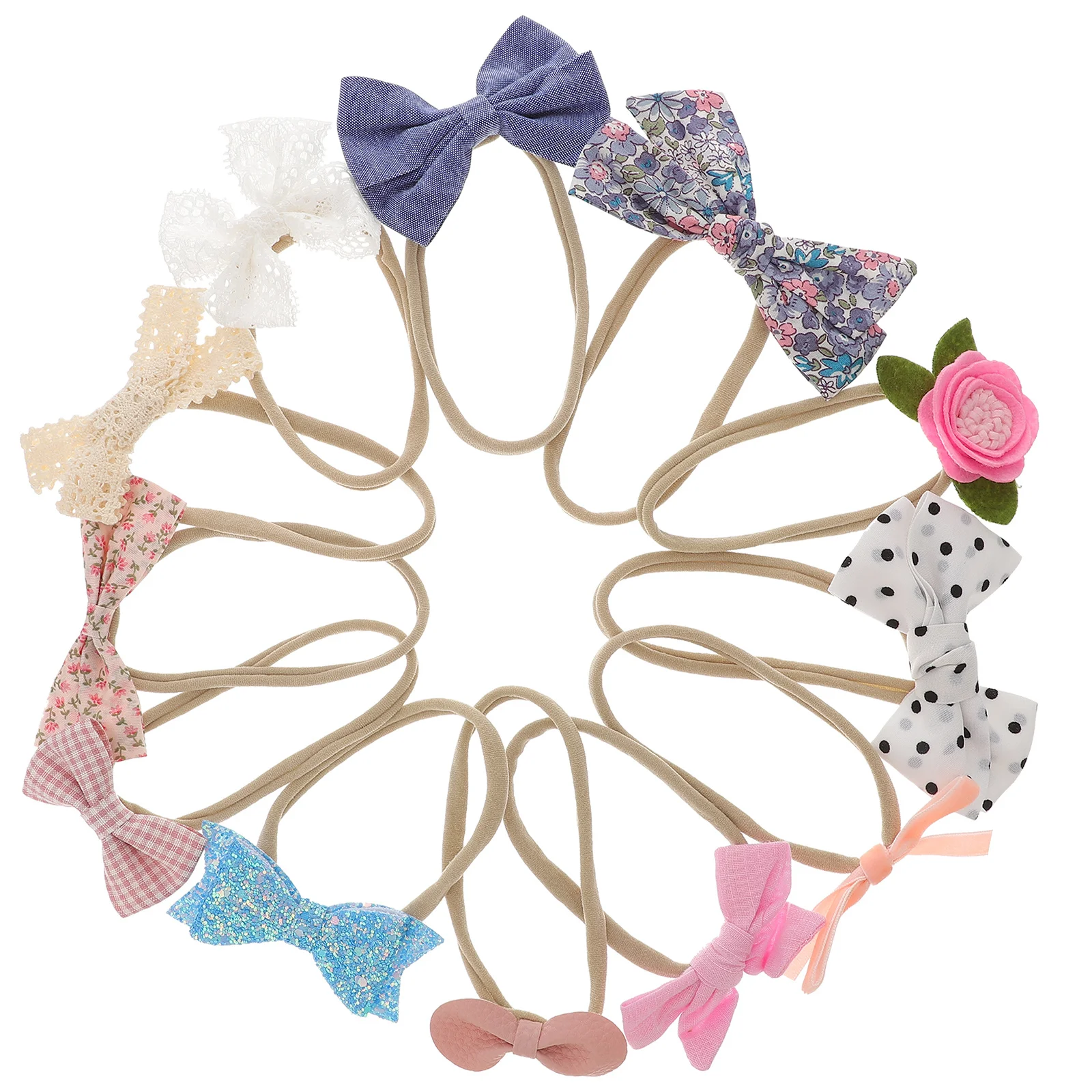 12Pcs Baby Bow Headbands for Girls Newborn Toddler Soft Comfortable Hair Accessory Ideal Birthday Christmas Party
12Pcs Baby Bow Headbands for Girls Newborn Toddler Soft Comfortable Hair Accessory Ideal Birthday Christmas Party