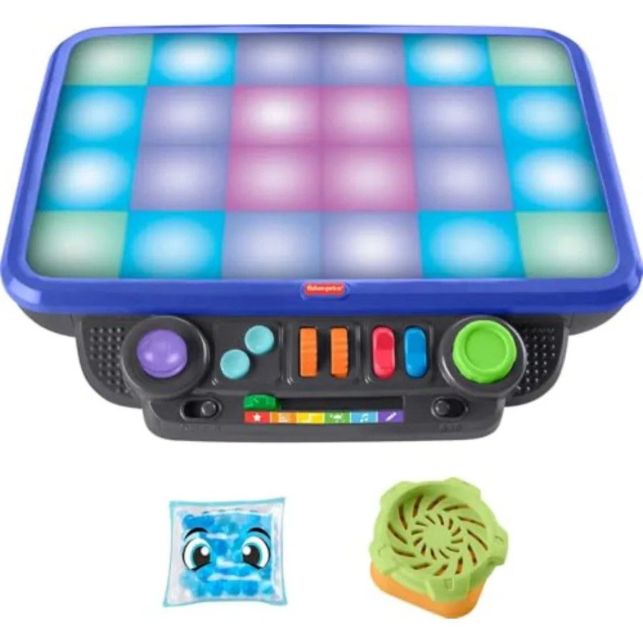 Развивающая игрушка Fisher-Price: Сенсорный столик-станция с яркими световыми эффектами, играми, музыкой и звуками для дошкольников от 3 лет (Amazon)
Развивающая игрушка Fisher-Price: Сенсорный столик-станция с яркими световыми эффектами, играми, музыкой и звуками для дошкольников от 3 лет (Amazon)