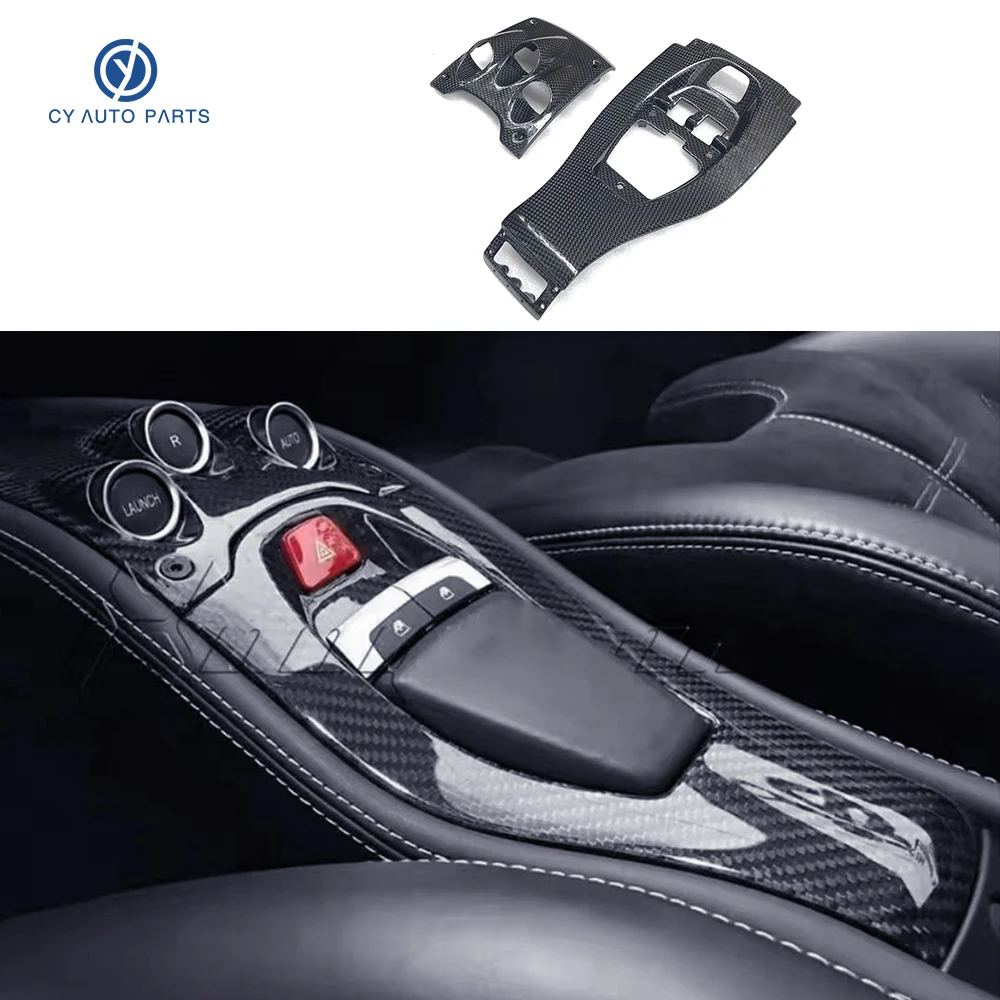 Real Dry Carbon Fiber Car Central Control Cup Holder Cover Trim Interior For Ferrari 458
Real Dry Carbon Fiber Car Central Control Cup Holder Cover Trim Interior For Ferrari 458