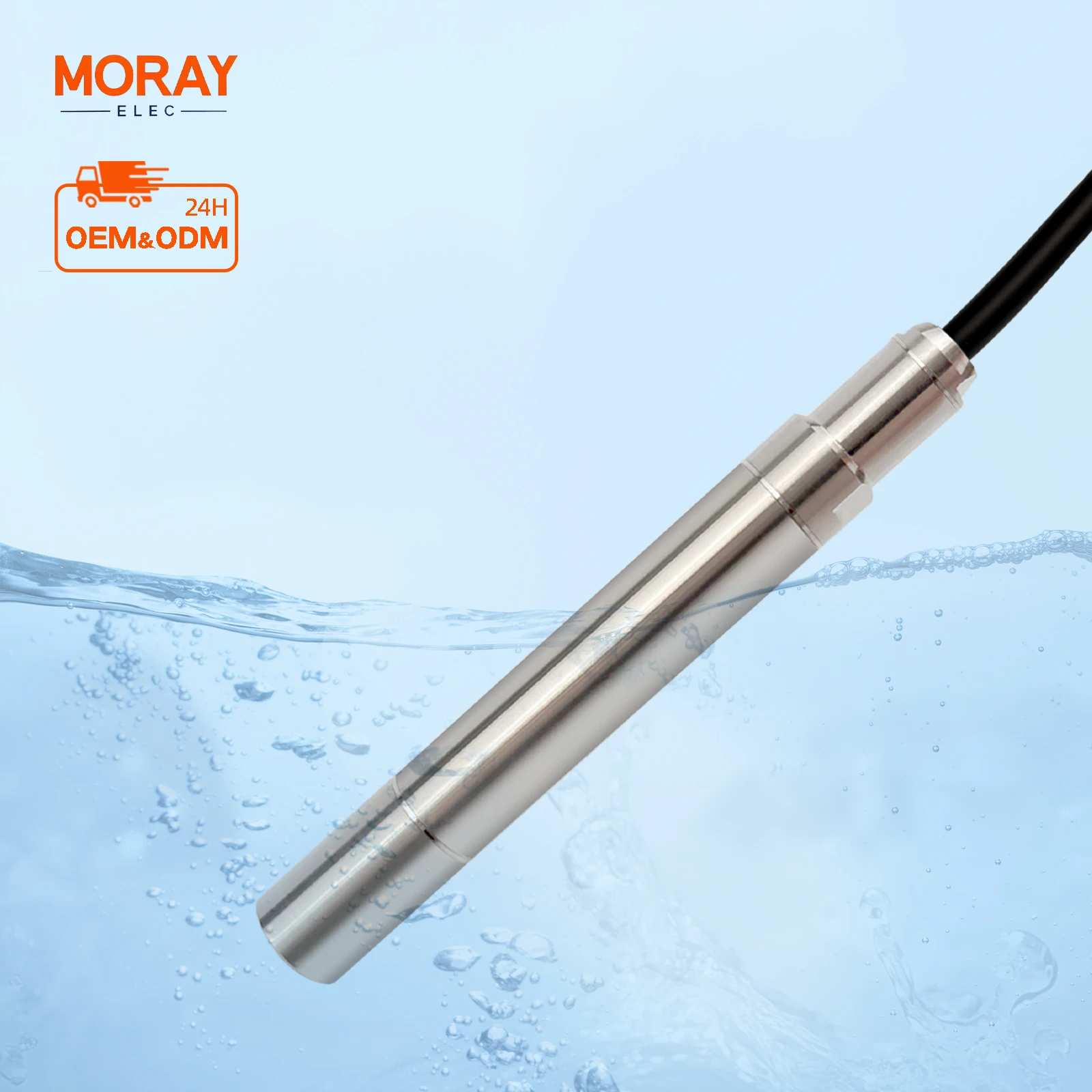 Moray ME402W RS485 4-20mA OEM ODM Submersible 16 17mm Groundwater Level Monitoring Water Tank Level Sensor
Moray ME402W RS485 4-20mA OEM ODM Submersible 16 17mm Groundwater Level Monitoring Water Tank Level Sensor