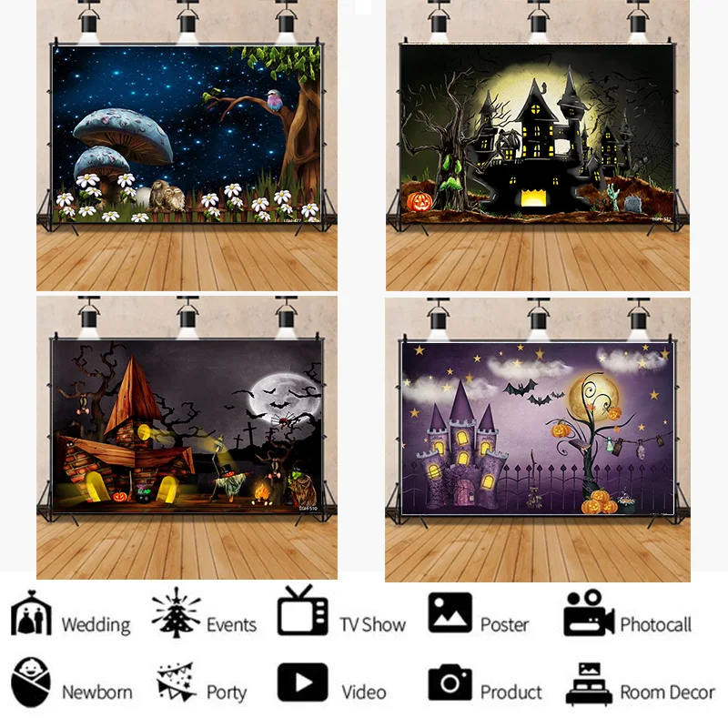 Christmas Day Photography Backdrops Snowman and Easter Halloween Photo Studio Background LGH-04
Christmas Day Photography Backdrops Snowman and Easter Halloween Photo Studio Background LGH-04