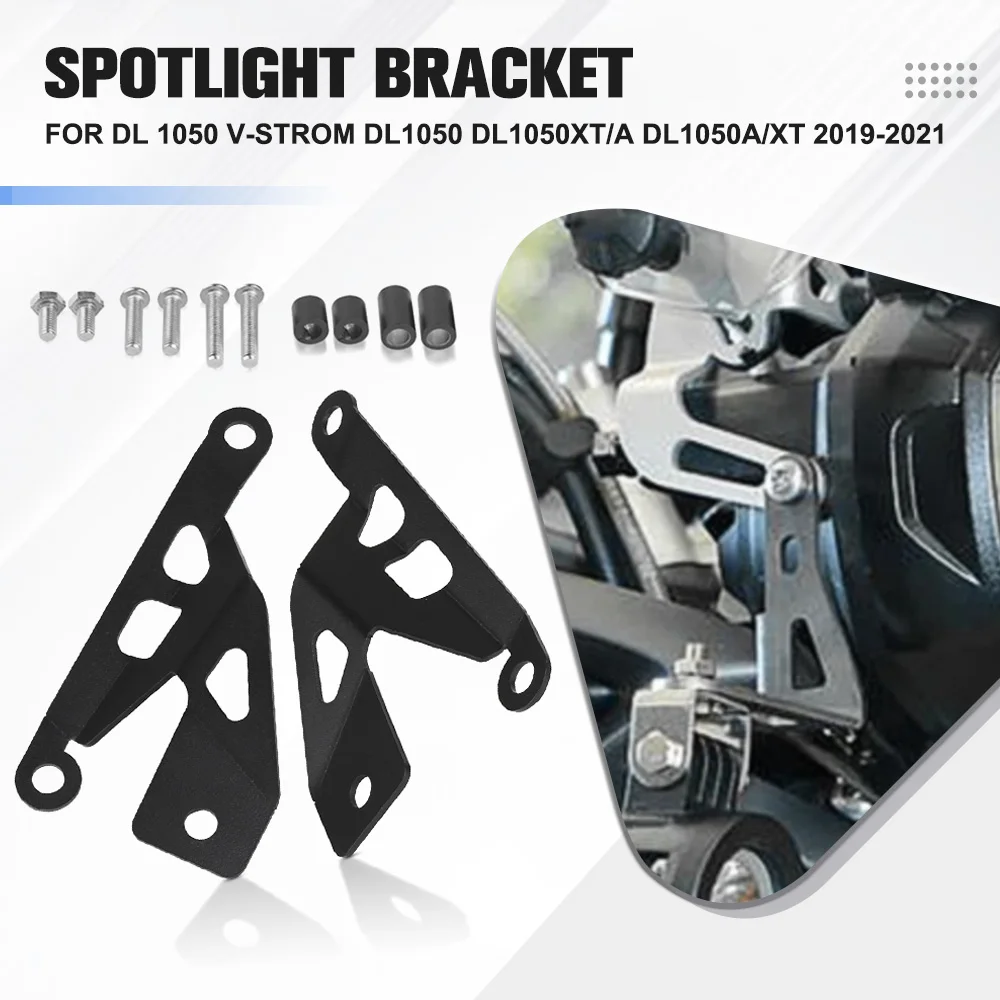 For Suzuki DL 1050 V-Strom 2019 2020 2021 Motorcycle Auxiliary Light Fog Lamp Bracket Accessories Aluminum Vstrom1050 XT/A
For Suzuki DL 1050 V-Strom 2019 2020 2021 Motorcycle Auxiliary Light Fog Lamp Bracket Accessories Aluminum Vstrom1050 XT/A