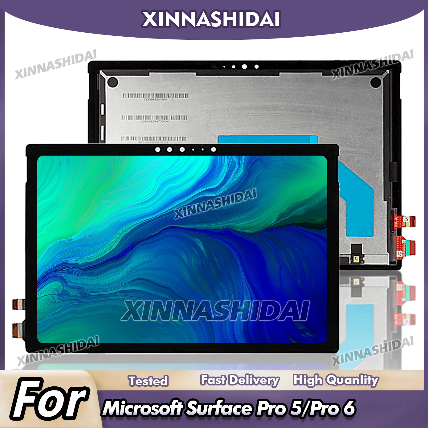 Tested For Microsoft Surface Pro 5 Pro 6 1796 LCD Display Touch Screen Digitizer Full Assembly For Surface Pro 5 6 Repair Parts
Tested For Microsoft Surface Pro 5 Pro 6 1796 LCD Display Touch Screen Digitizer Full Assembly For Surface Pro 5 6 Repair Parts