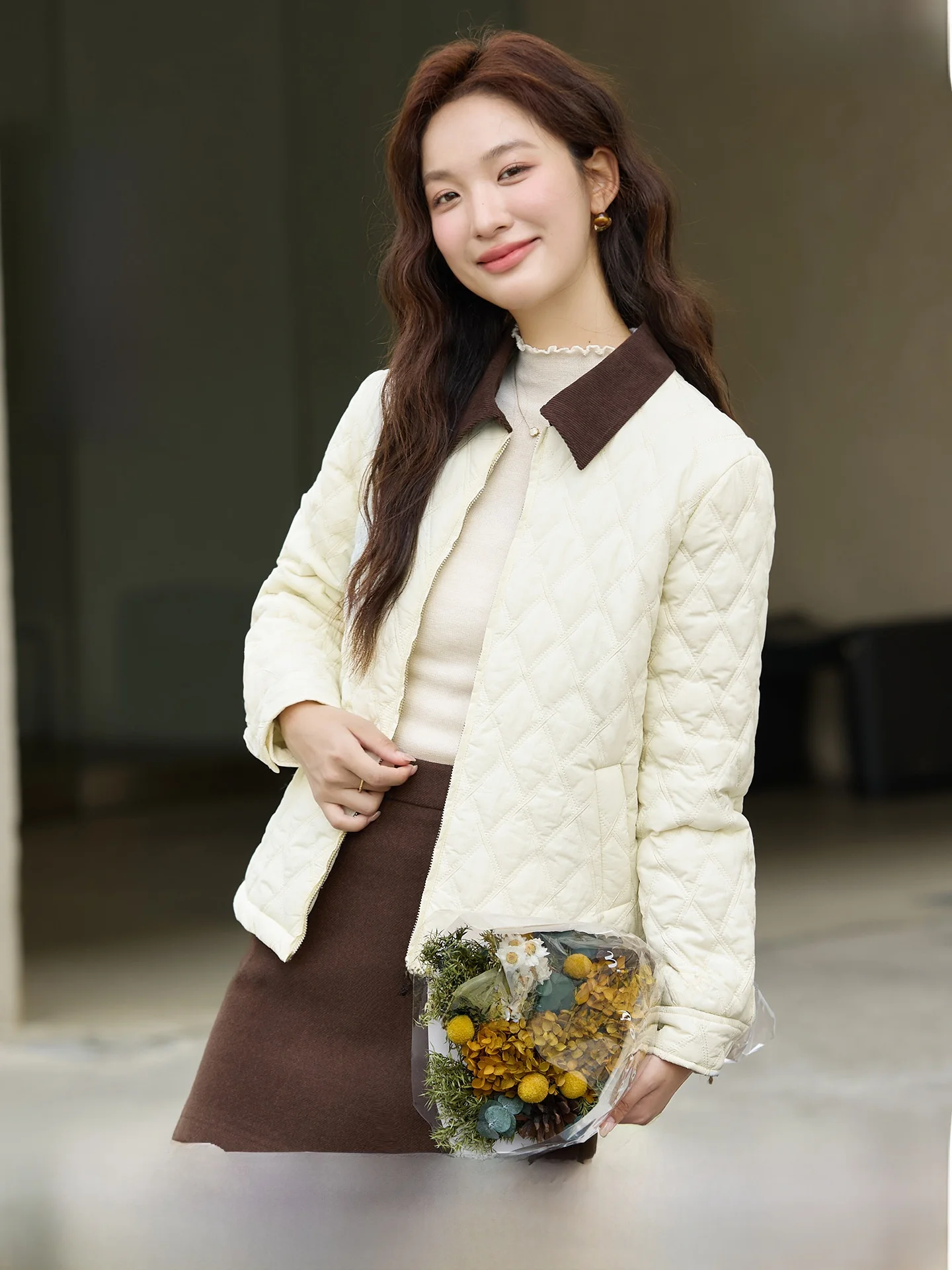 Thiened Cotton ort Cardigan Women's Sle Zipper Closure Commute Simple Faion plus Size Autumn Winter Outerwear
Thiened Cotton ort Cardigan Women's Sle Zipper Closure Commute Simple Faion plus Size Autumn Winter Outerwear