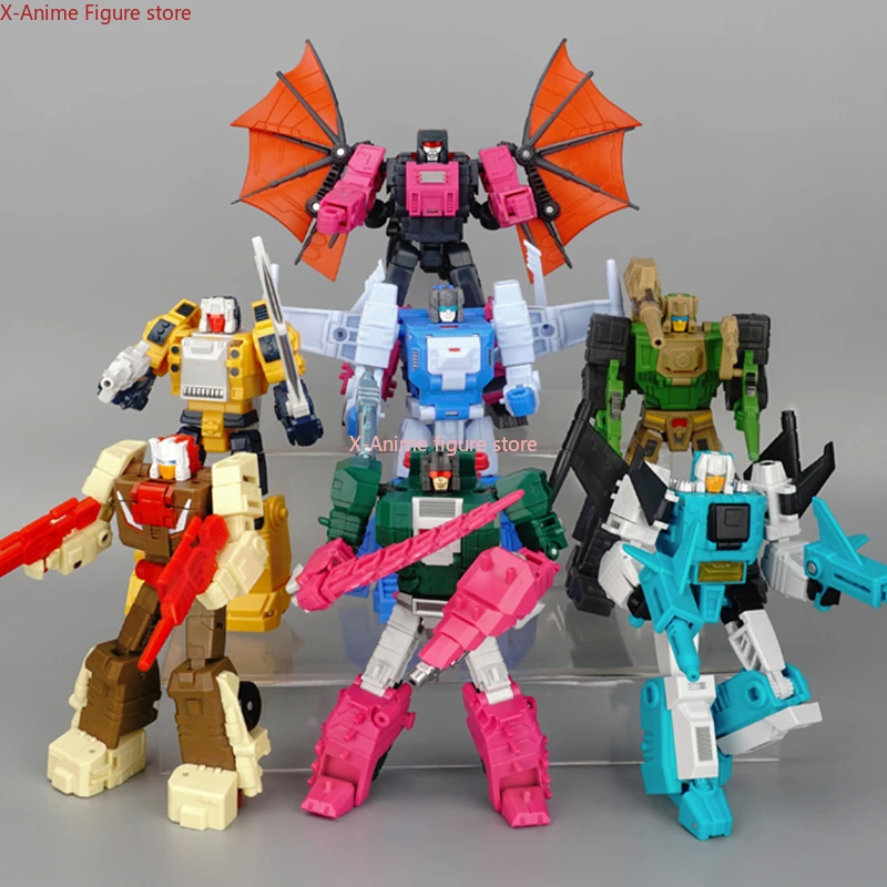 In Stock Transformation MFT HEAD WERRIOR The Headmasters HEADMASTERS 7PCS/SET Animation Deformation Action Figure VS-0105 Gift
In Stock Transformation MFT HEAD WERRIOR The Headmasters HEADMASTERS 7PCS/SET Animation Deformation Action Figure VS-0105 Gift