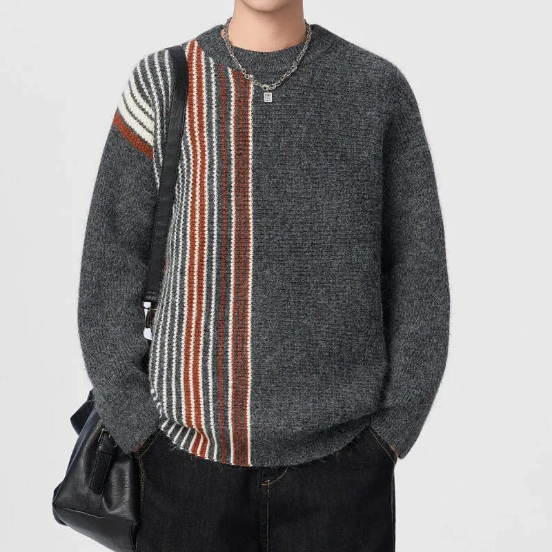 Новинка 2023 года, мужской круглый трикотаж Ne, модный, повседневный, с высоким воротником, простой слинг для отдыха, полиэстер, нейлон, шерсть, спандекс
Новинка 2023 года, мужской круглый трикотаж Ne, модный, повседневный, с высоким воротником, простой слинг для отдыха, полиэстер, нейлон, шерсть, спандекс