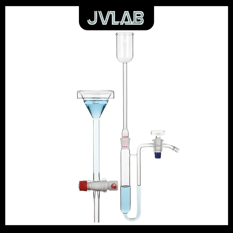 Cadmium Reduction Device High Borosilicate Glass Piston Column System Nitrate/Nitrite Determination Soil Samples JVLAB
Cadmium Reduction Device High Borosilicate Glass Piston Column System Nitrate/Nitrite Determination Soil Samples JVLAB