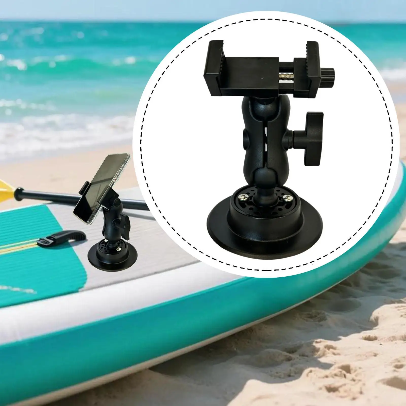 Kayak Phone Holder, 360°Adjustable Kayak Fishing Accessory, Sports Camera Holder, Phone Mount for Pool ,River, Outdoor
Kayak Phone Holder, 360°Adjustable Kayak Fishing Accessory, Sports Camera Holder, Phone Mount for Pool ,River, Outdoor