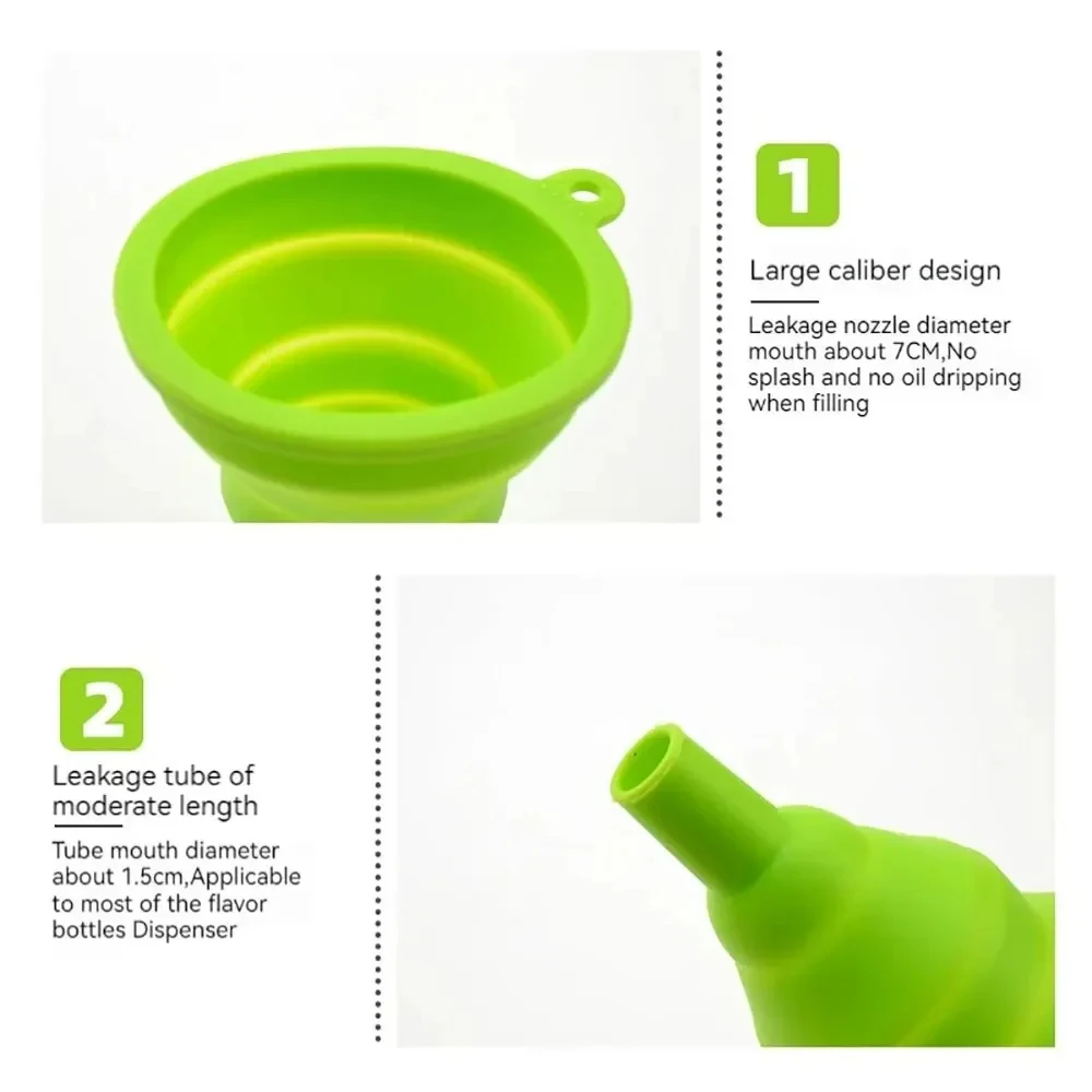Car Engine Funnel Universal Silicone Liquid Funnel Washer Fluid Change Foldable Portable Auto Engine Oil Petrol Change Funnels
Car Engine Funnel Universal Silicone Liquid Funnel Washer Fluid Change Foldable Portable Auto Engine Oil Petrol Change Funnels