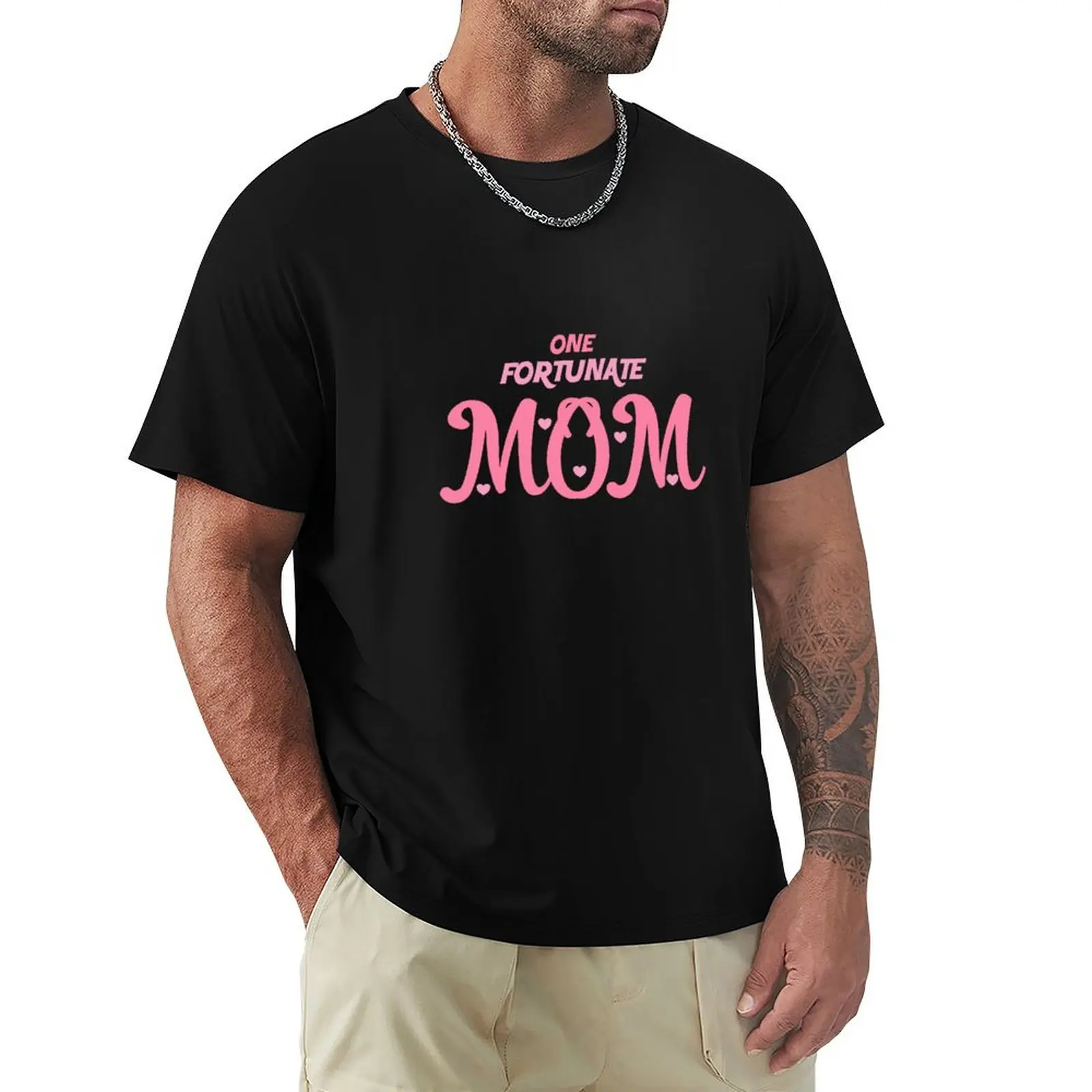 One fortunate mom T-Shirt for a boy cute tops vintage clothes boys whites mens graphic t-shirts hip hop
One fortunate mom T-Shirt for a boy cute tops vintage clothes boys whites mens graphic t-shirts hip hop