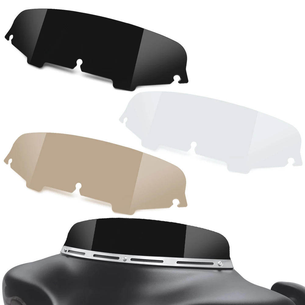 5'' Motorcycle Wind Deflectors Windshield Windscreens fits For Harley Touring Electra Glide Street Glide and Tri Glide 1996-2013
5'' Motorcycle Wind Deflectors Windshield Windscreens fits For Harley Touring Electra Glide Street Glide and Tri Glide 1996-2013