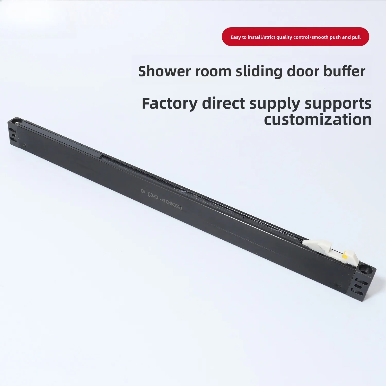 Shower Room Sliding Shower Door Damper Flat Glass Room Door Soft Close
Shower Room Sliding Shower Door Damper Flat Glass Room Door Soft Close