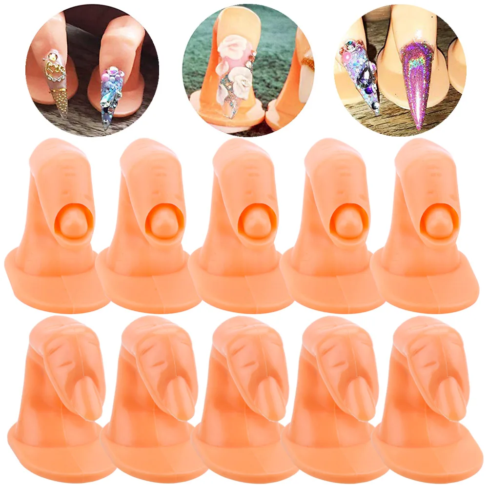 5/10Pcs Practice Nail False Finger Acrylic Nail Tips Manicure Practice Hand Design Model Finger DIY UV Gel Training Nail Tools
5/10Pcs Practice Nail False Finger Acrylic Nail Tips Manicure Practice Hand Design Model Finger DIY UV Gel Training Nail Tools
