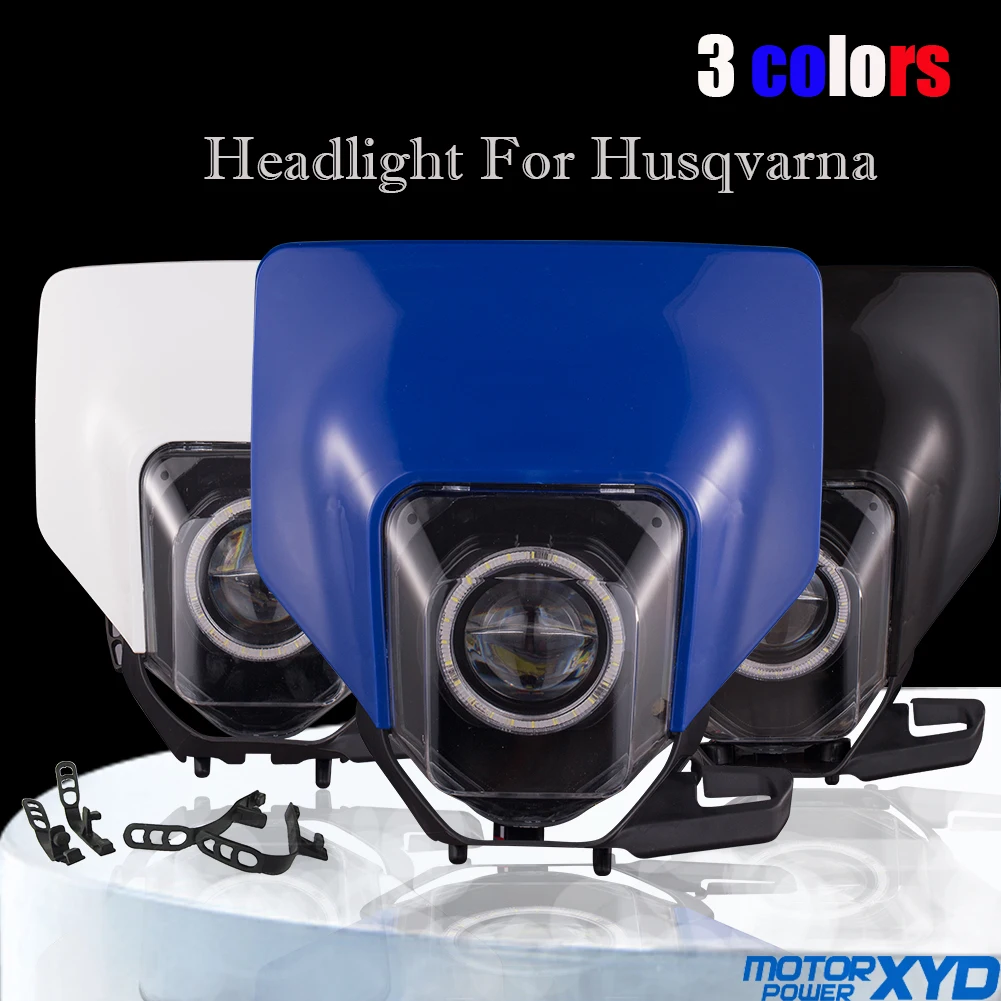 Motorcycle Headlamp Headlight LED For Husqvarna TE FE FC FX FS TC TX 125 150 250 300 350 450 501 MX Dirt Bike Motocross Enduro
Motorcycle Headlamp Headlight LED For Husqvarna TE FE FC FX FS TC TX 125 150 250 300 350 450 501 MX Dirt Bike Motocross Enduro